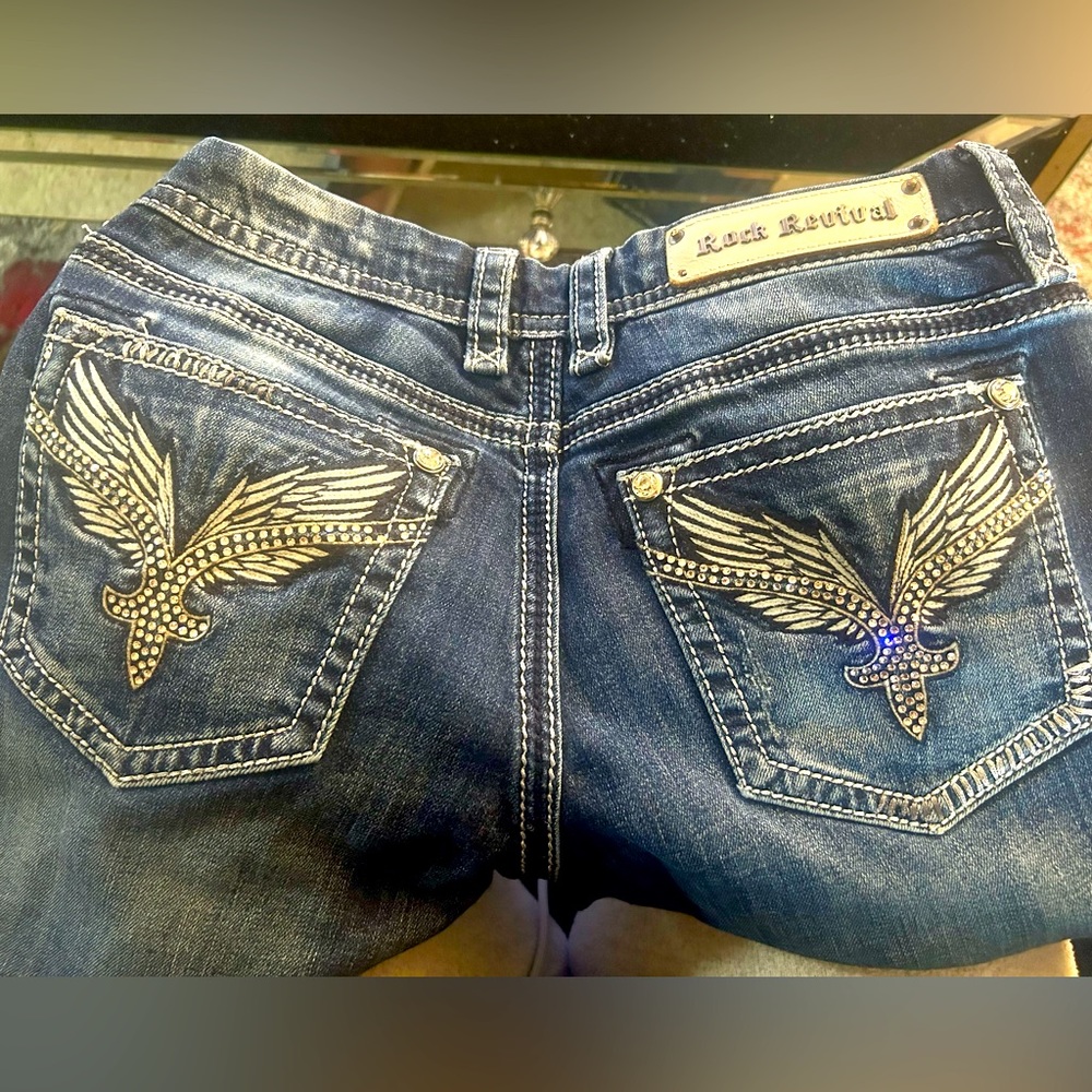 Wings with diamonds
